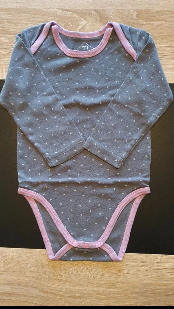 Lot de 3 bodies manches longues 23-24 mois - photo numéro 4