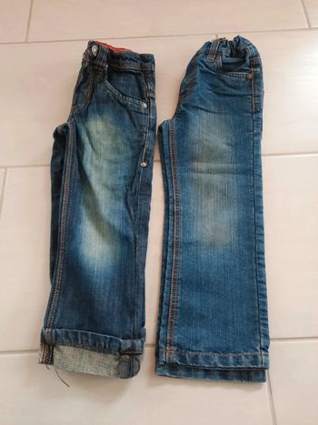Lot de 2 jean 4 ans
