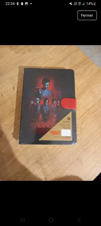 Kit de papeterie stranger things