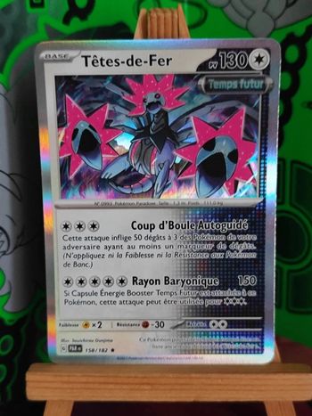 Têtes de Fer holo rare 158/182 Faille Paradoxe