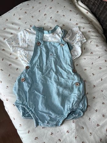 Ensemble barboteuse 6 mois mixte