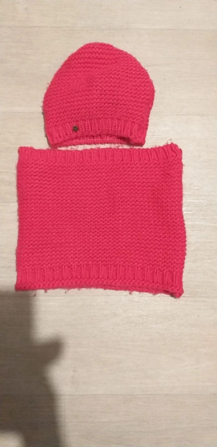 Ensemble bonnet et Snood
