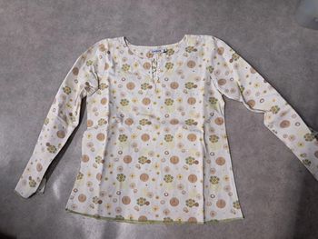 tunique bloue fille 8 ans okaidi