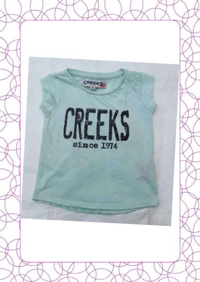 Tee shirt 6 ans Creeks