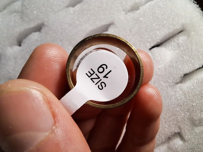 Bague acier inoxydable motifs - photo numéro 4