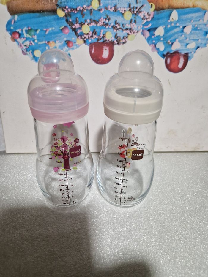 Biberons Mam en verre 260ml - photo numéro 2