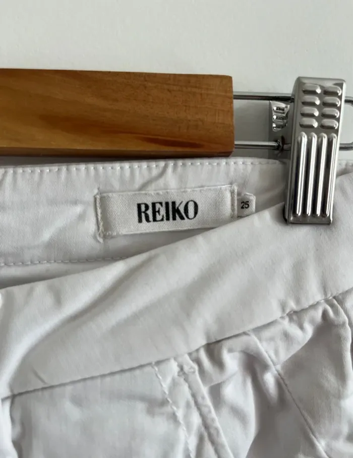 Pantalon/chino blanc Reiko - photo numéro 3