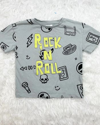 T-shirt garçon 5ans rock