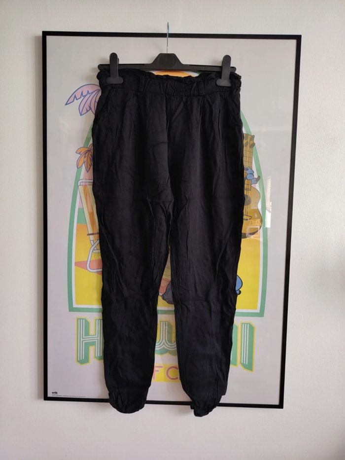 Pantalon fluide noir habillé - Taille 14 ans