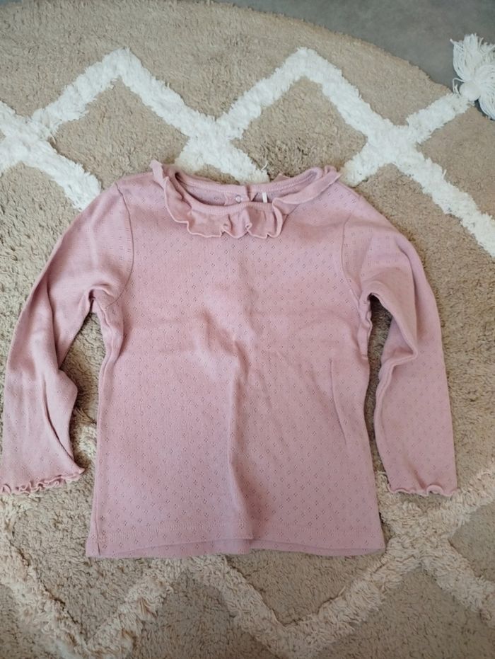 Sous pull léger Bb fille rose Orchestra 36 mois