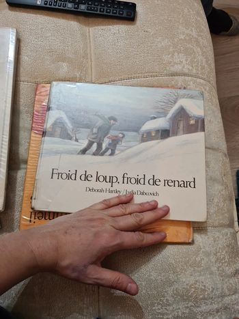 Livre froid de loup ,froid de renard