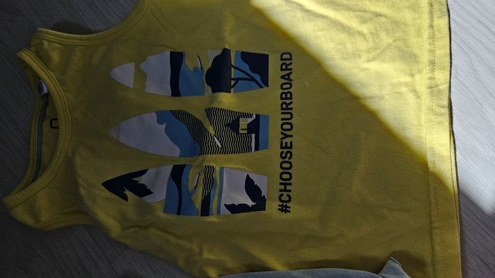 Lot de 3 débardeurs Okaïdi 4 ans peu portés - photo numéro 2