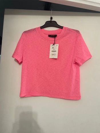 Tee shirt court bershka