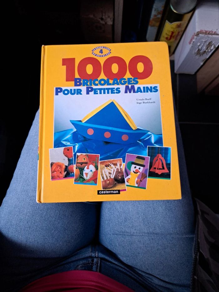 Livre 1000 bricolage pour petites mains