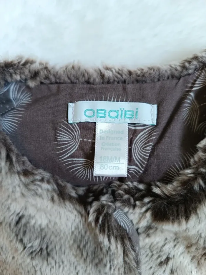 Gilet sans manches bébé fille - photo numéro 2