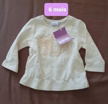 Tea shirt manche longue neuf