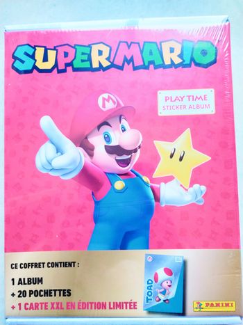 Coffret Panini Super Mario (neuf).