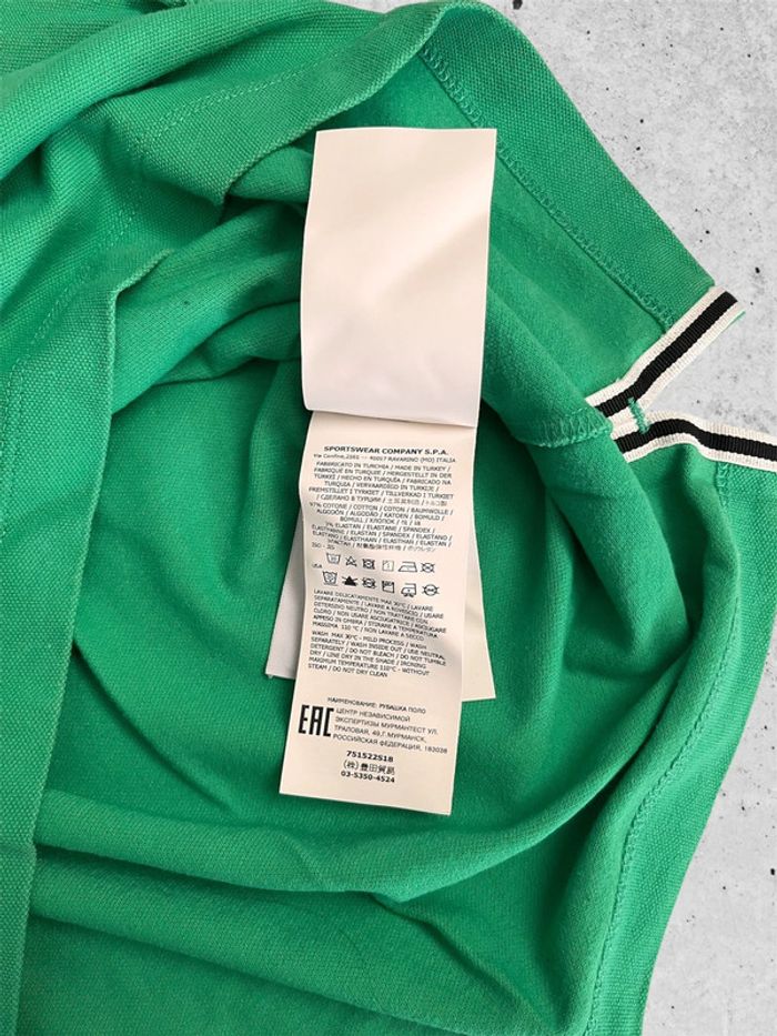 Polo Stone Island Vert L - photo numéro 7