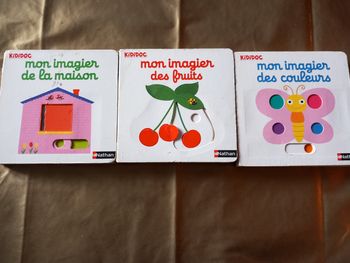 Lot de 3 livres mon imagier