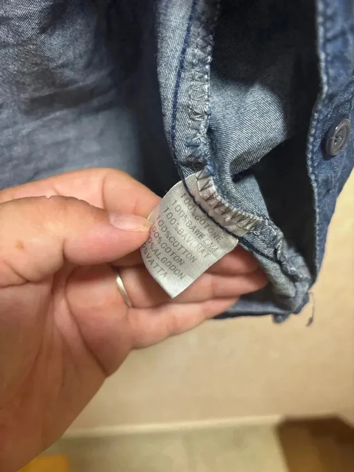 Veste en jeans taille 14ans marque gsg - photo numéro 5