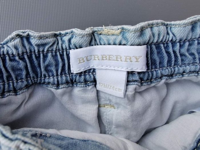 Jeans pantalon 12 mois fille Burberry - photo numéro 3