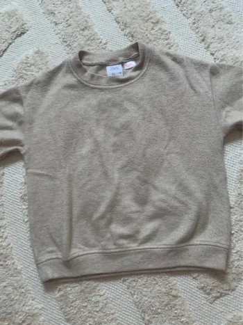 👕 pull beige – Zara – Taille 3-4 ans (104 cm)