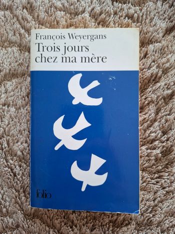 Récit trois jours chez ma mère de François Weyergans en bon état 