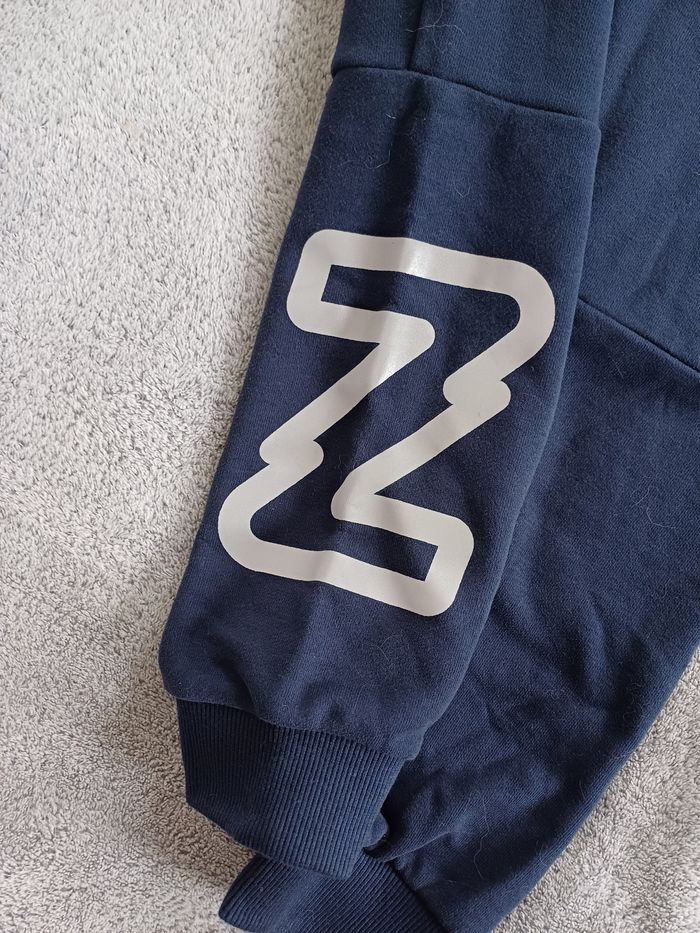 Pantalon survêtement bleu marine - Z - photo numéro 6