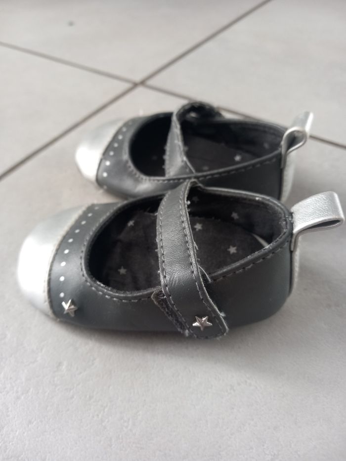 Paire de ballerines grise 3/6M Okaïdi - photo numéro 4