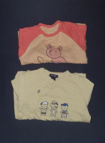 2 pyjamas fin garçon T.1M
