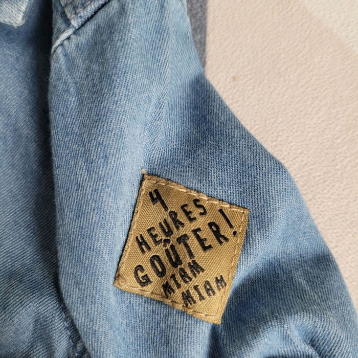 Chemise jean Kiabi 12m - photo numéro 2