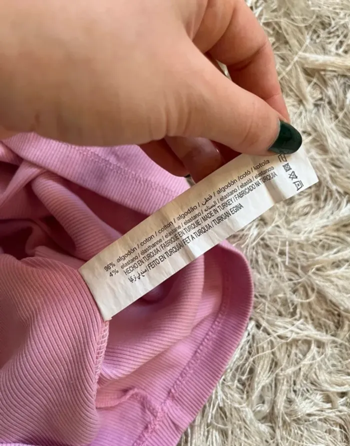 Robe d’été rose S neuve Lefties - photo numéro 5