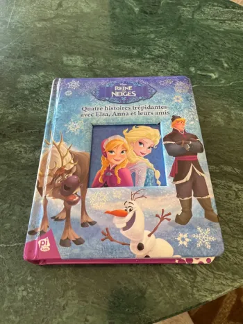Livre Disney la reine des neiges