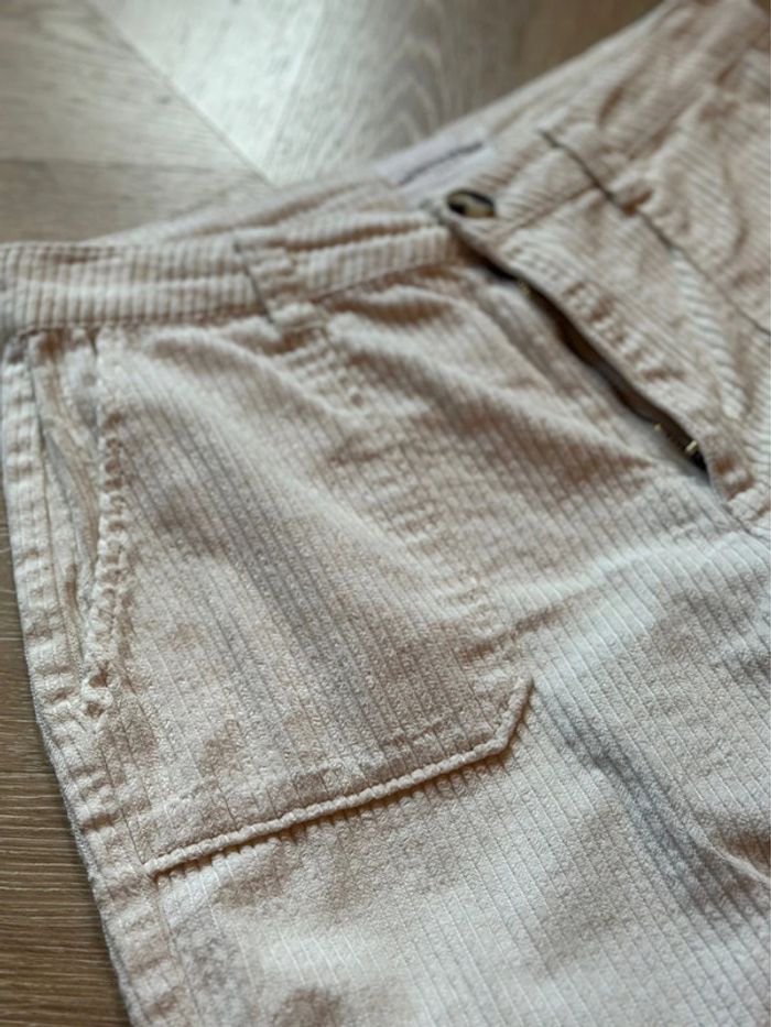 Pantalon velours côtelé écru taille 38 - La Petite Étoile Paris - photo numéro 12