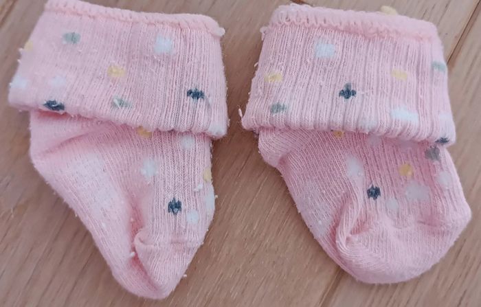 Lot de 5 paires de chaussettes côtelées pour bébé fille