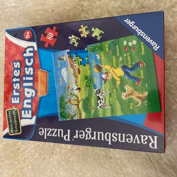 Puzzle 80 pièces mes premiers mots en anglais