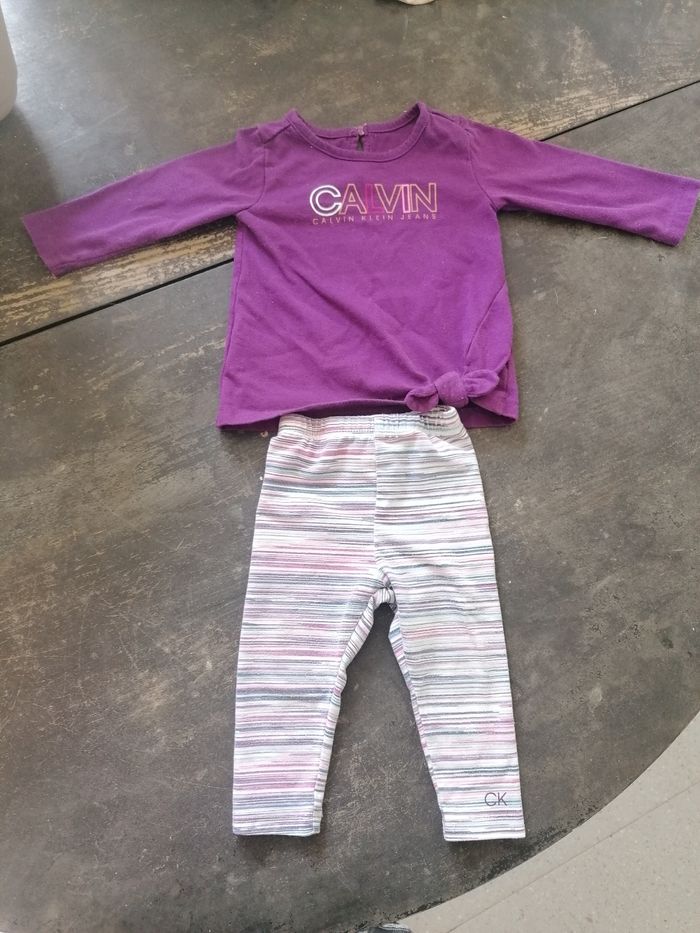 Ensemble Calvin Klein 12 mois