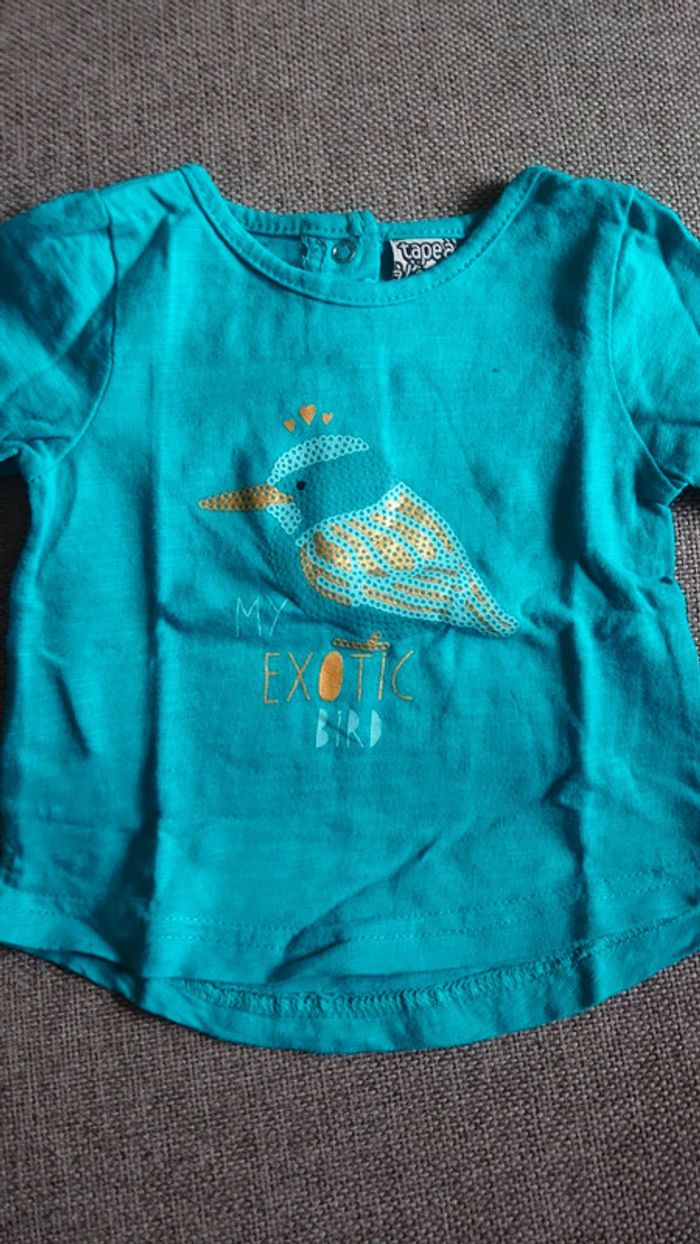 Tee shirt oiseau Tape à l'oeil