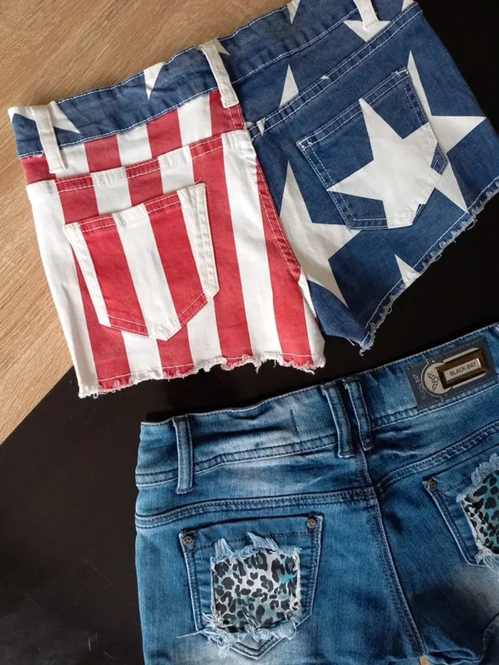 Lot 2 shorts femme T.38 - photo numéro 7