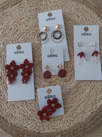 Lots de paire de Boucles d'oreilles