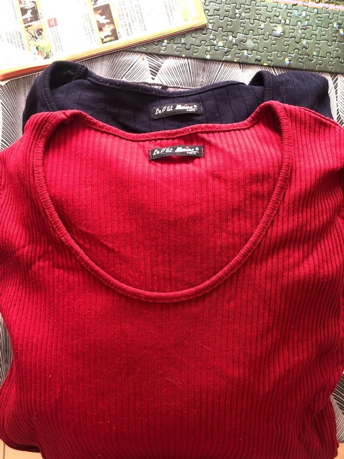 Lot de 2 t-shirt en coton