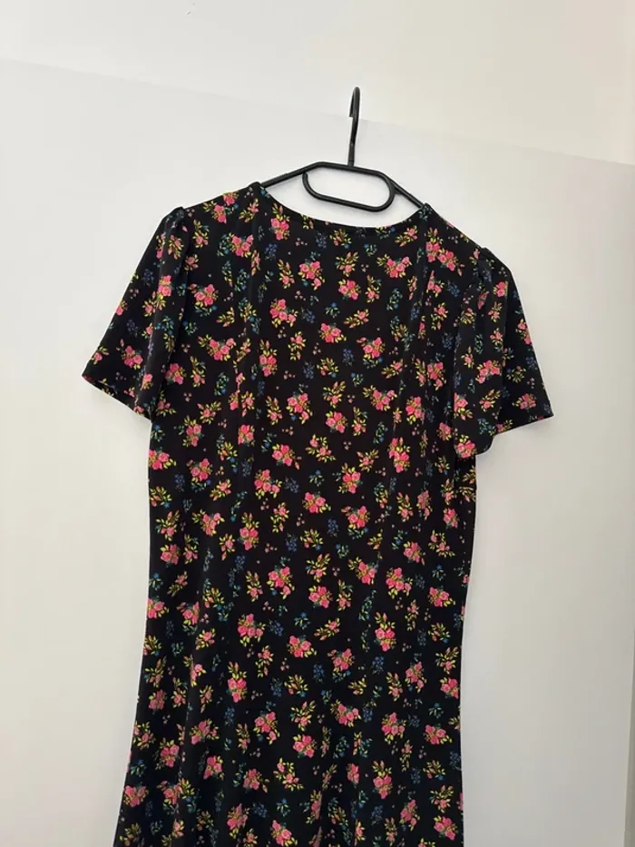 Robe noire fleurie Pimkie - photo numéro 5