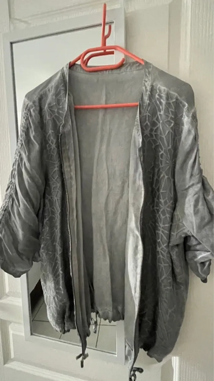 Bomber gris perle - photo numéro 13