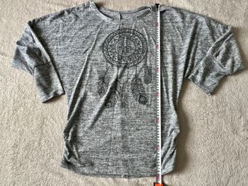 Haut gris manches longues – taille M