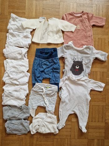 Vêtements pour valise de maternité  - taille Naissance 