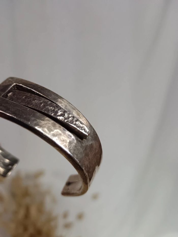 Bracelet en étain plaqué argent | J. Boetsch Création - photo numéro 9