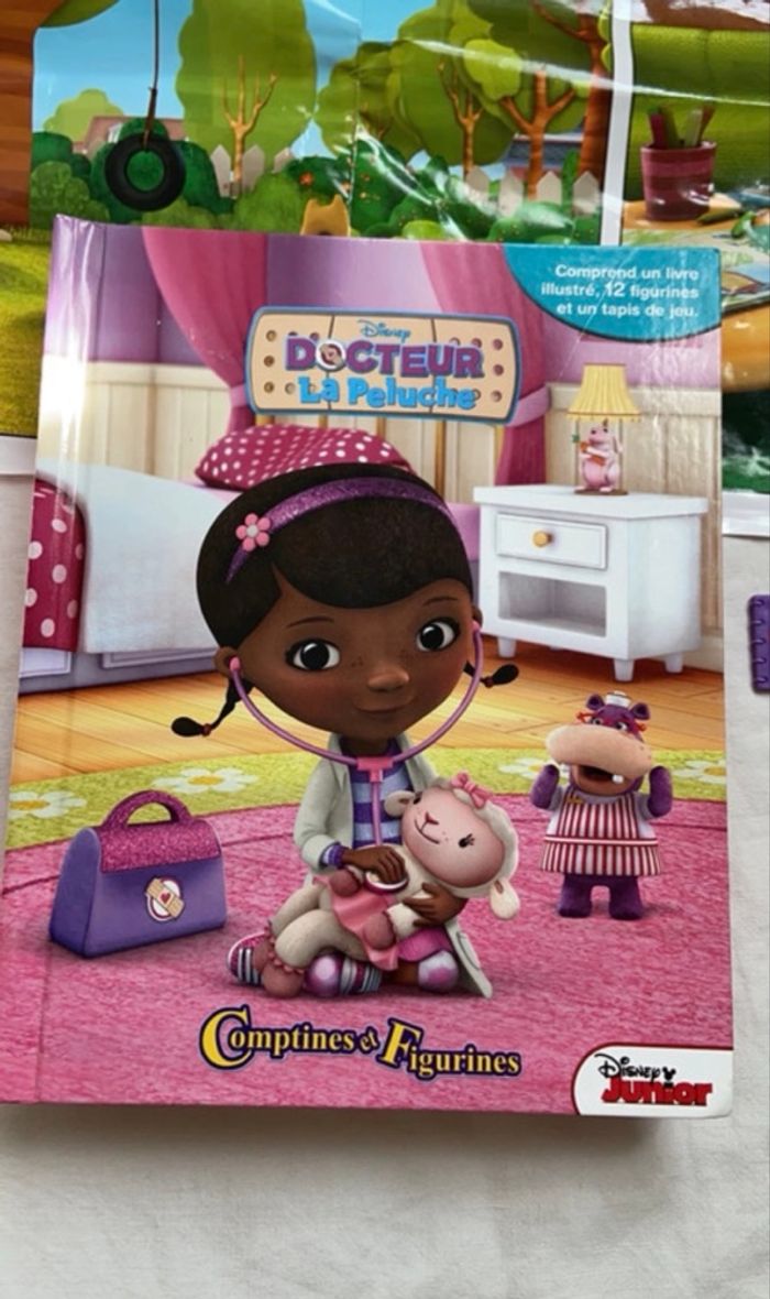 Livre et figurine docteur la peluche - photo numéro 4