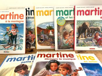 Lot de 8 livres Martine Gilbert Delahaye Marcel Marlier