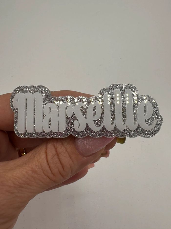 Barrette à paillettes Marseille