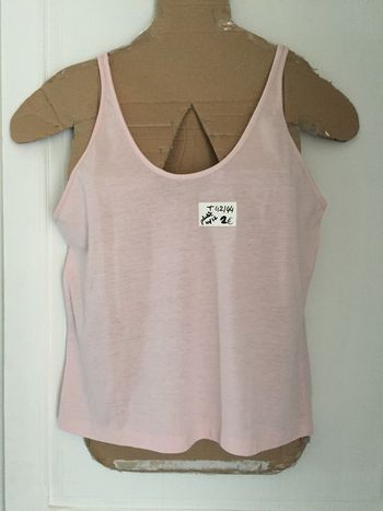 522-Débardeur rose T 40/42